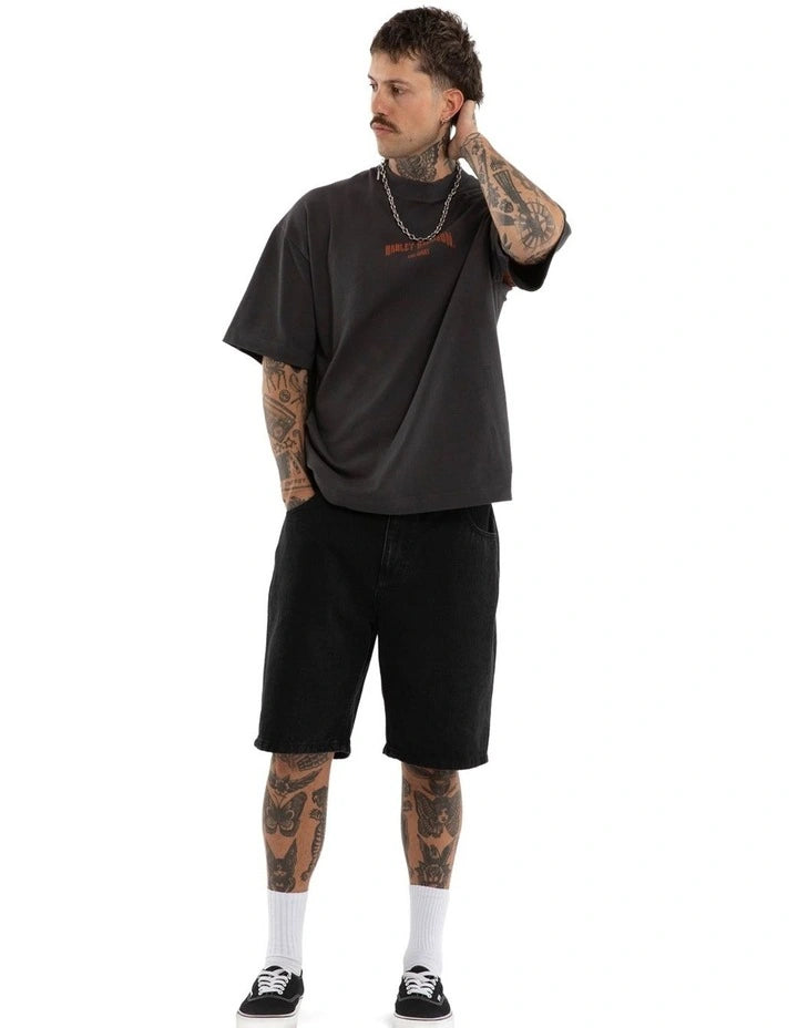 KSCY Harley Davidson Pursuit Street Tee in Black