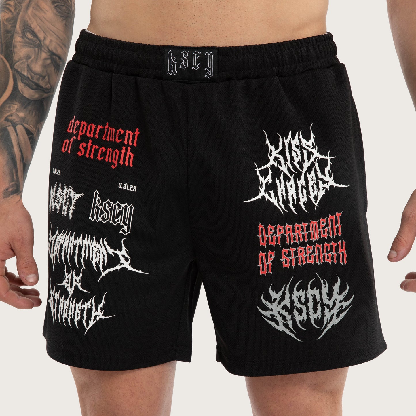 Doom Mesh Short Jet Black