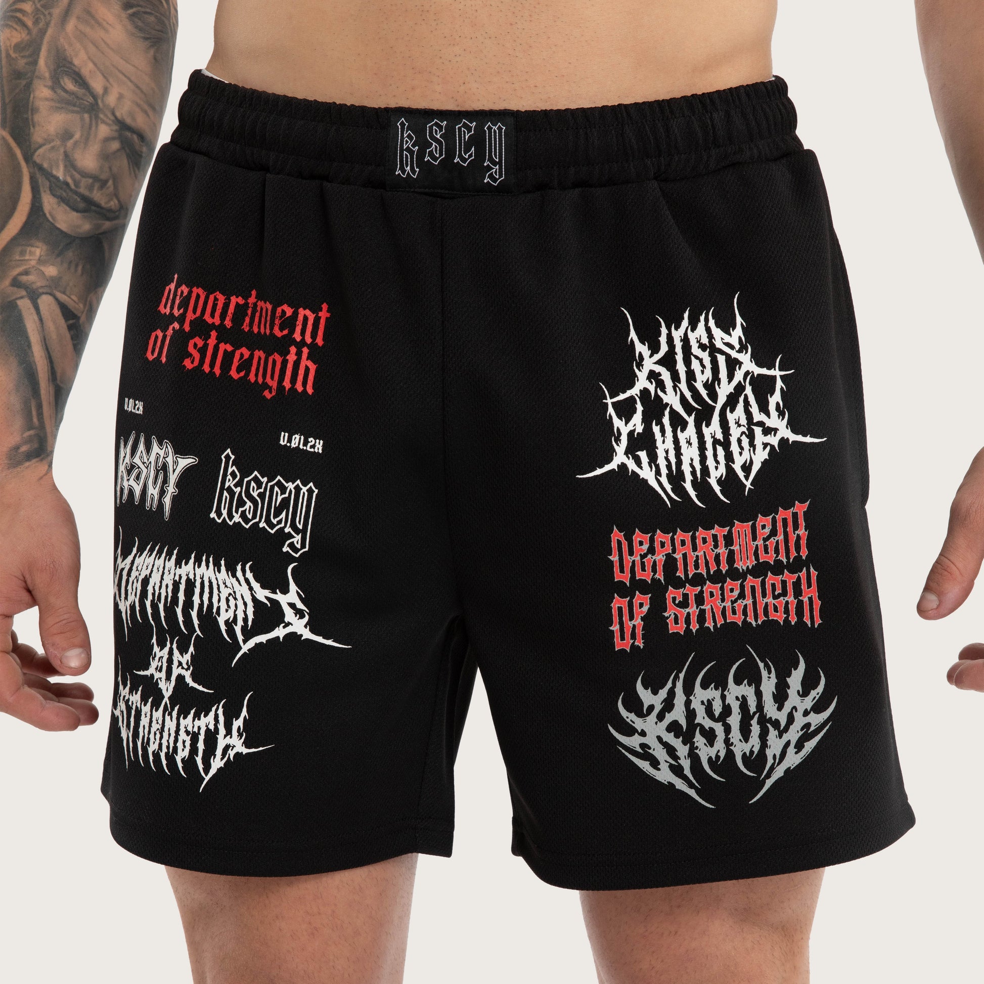 Doom Mesh Short Jet Black