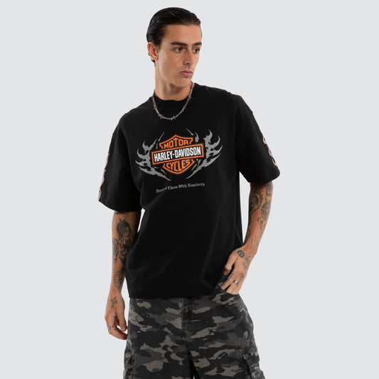 Clutch Loopback Street Tee Jet Black